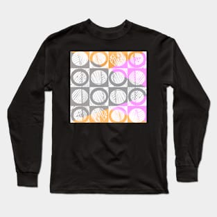 Circles And Squares Long Sleeve T-Shirt